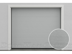 Sekční garážová vrata DoorHan - Stříbrné Ral 9006
